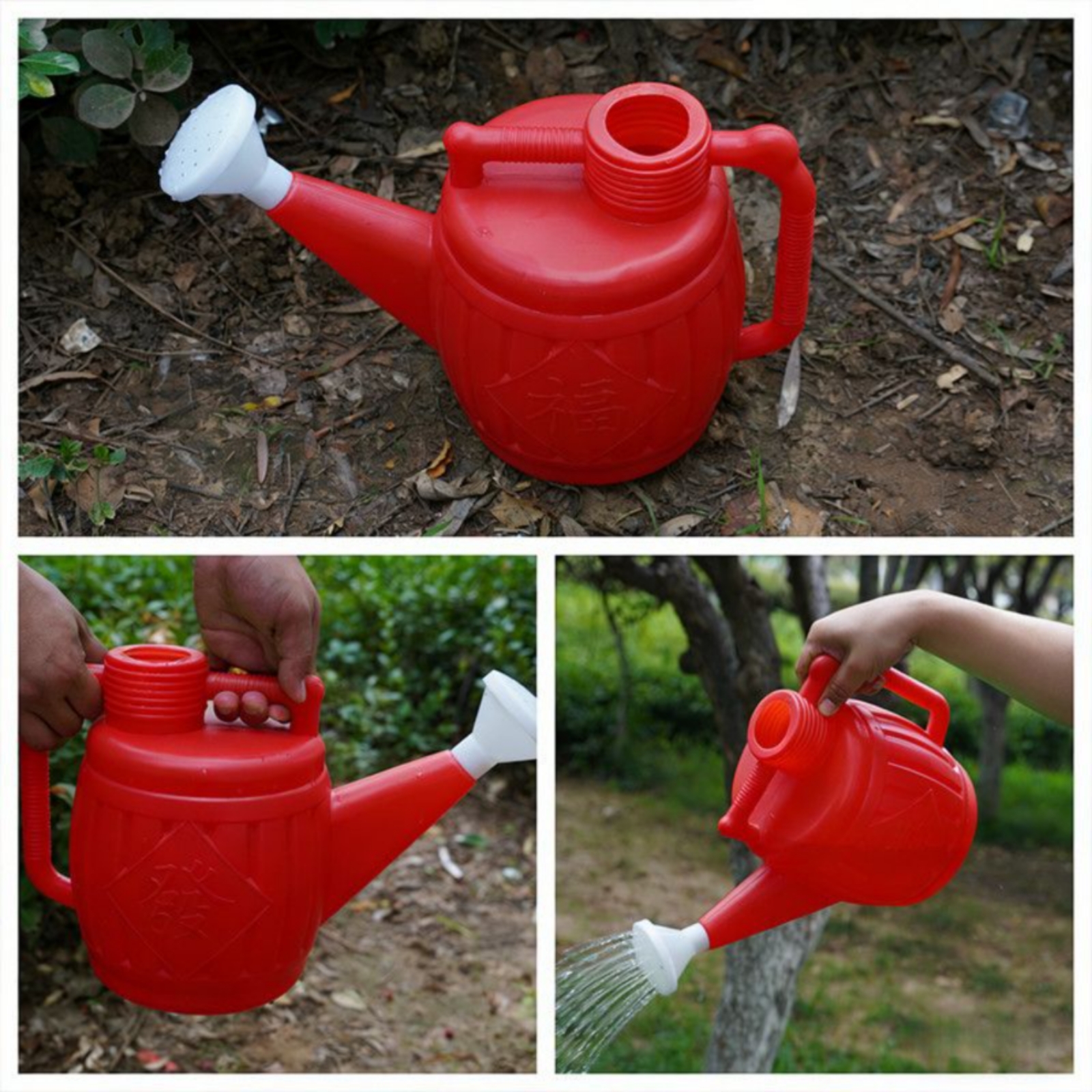 Watering Can Long Spout - Plastic Watering Can Lidless Long Spout