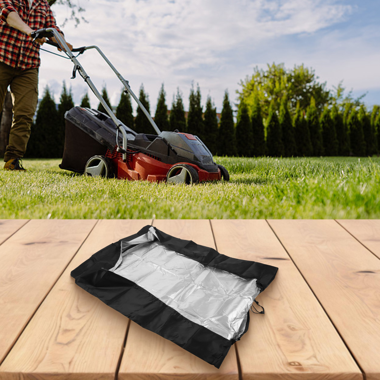 Gardening Tools Drawing - Lawnmower Cover Garden Mower Cover Dustproof