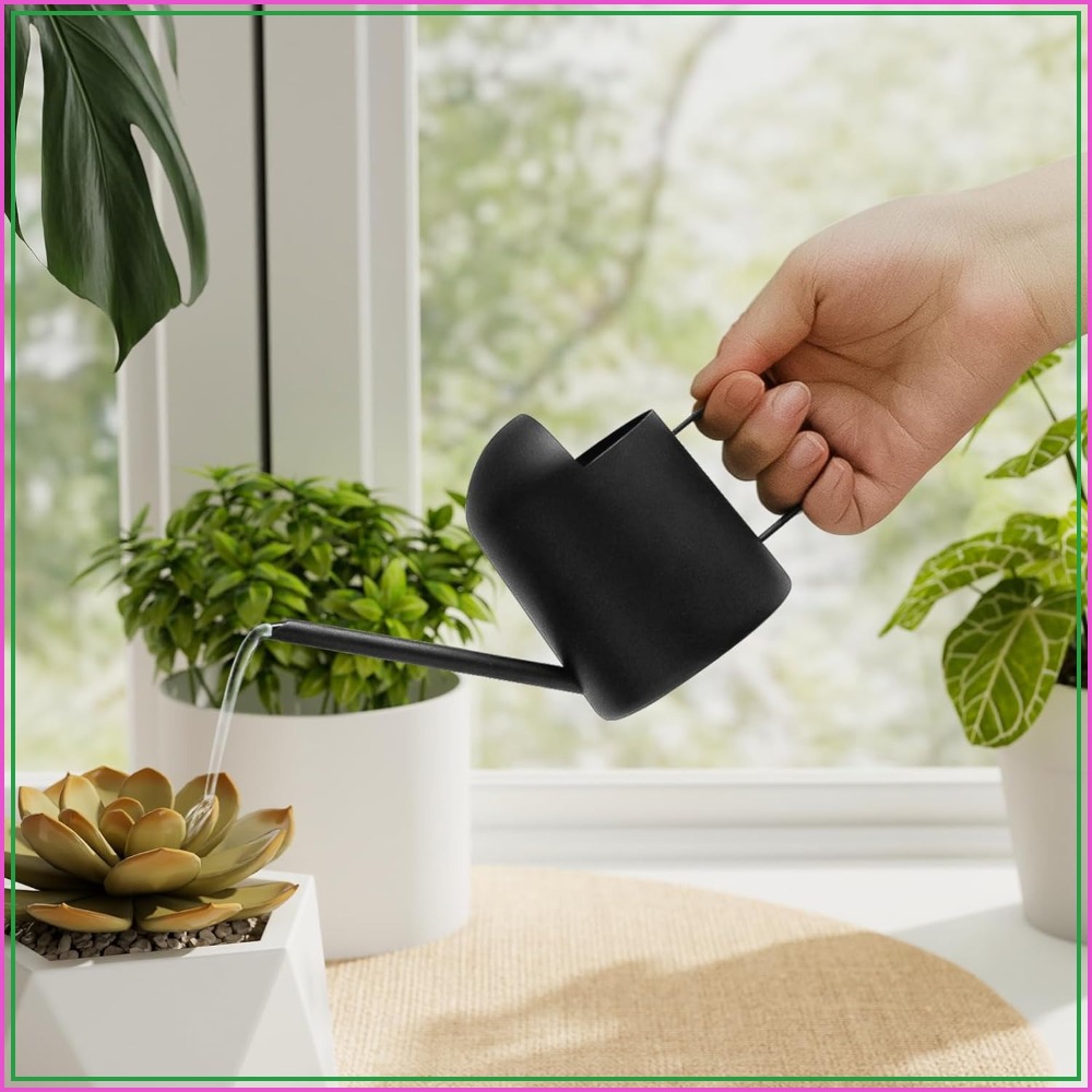 Watering Can Long Spout - Small Watering Can 10OZ Stainless Steel