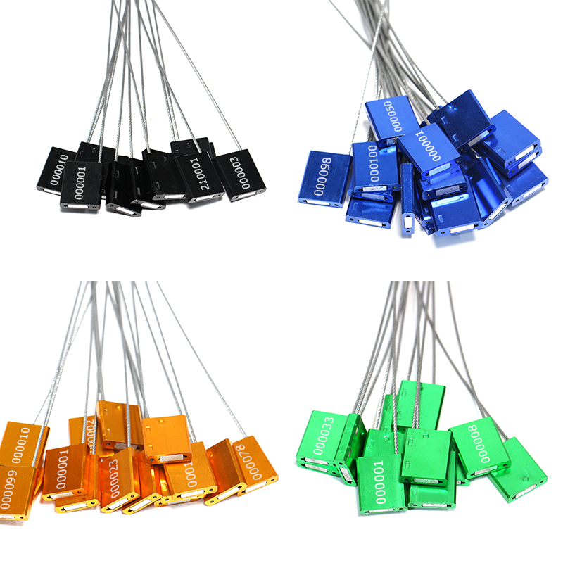 Gardening Tools Labeled - 10pcs High Security Cable Seals Metal