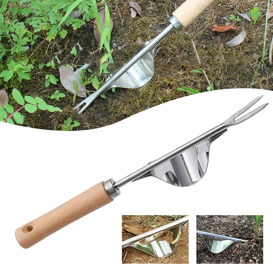 Weed Puller - Handheld Weeder Tool Stainless Steel with