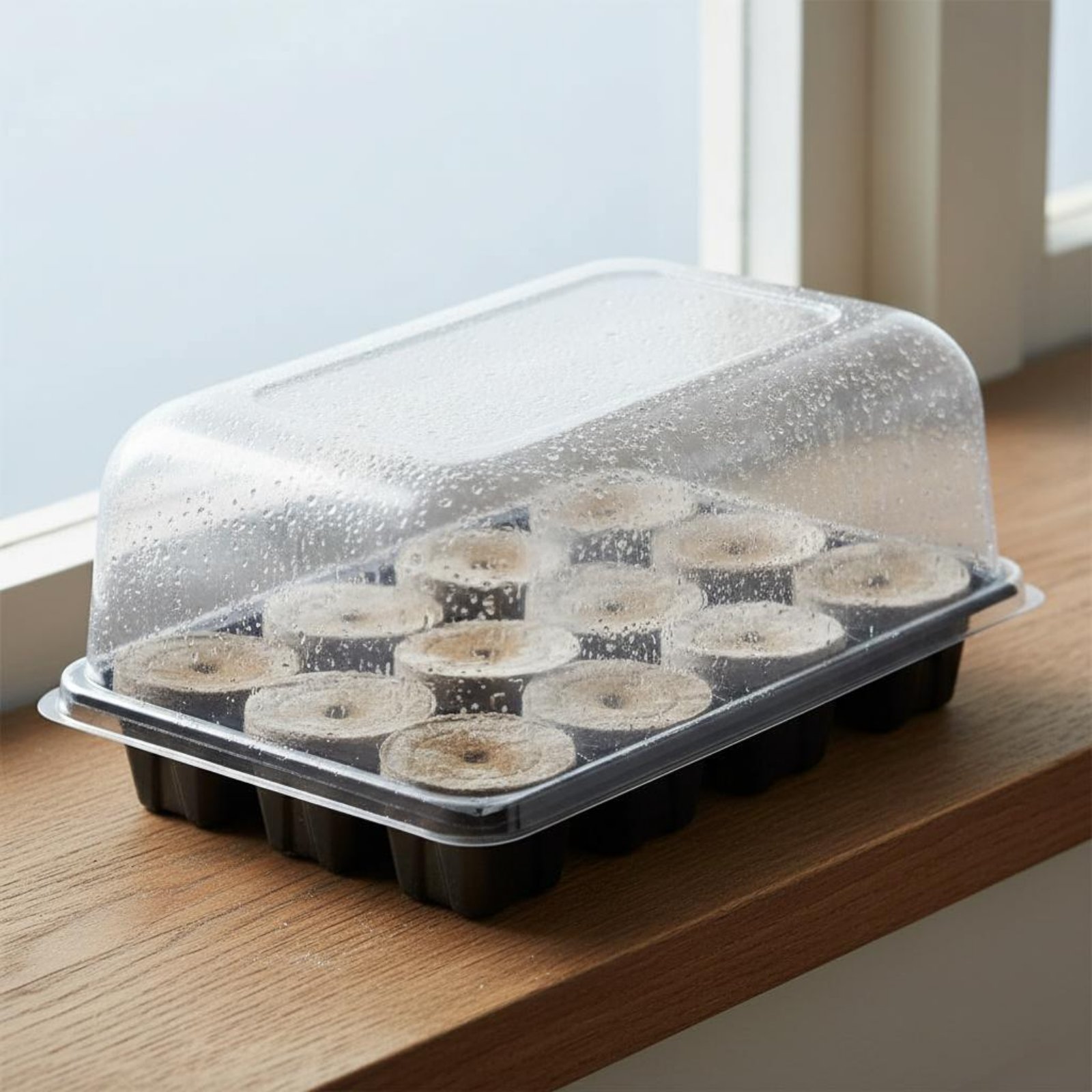Propagation Tray Dome - 3 Pieces Sprout Nursery Tray with