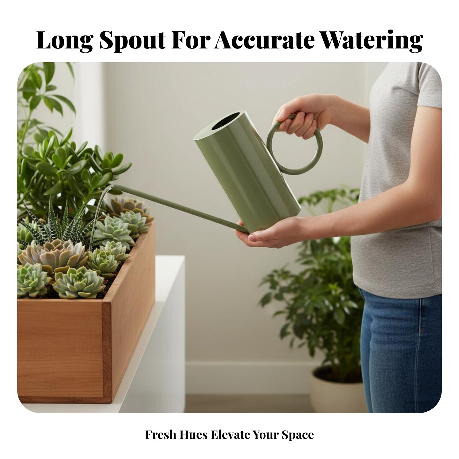 Watering Can Long Spout - Long Spout Watering Can 1.5L Capacity