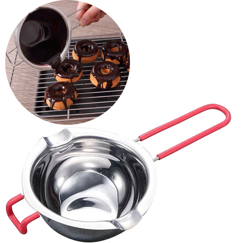 Gardening Tools Long Handle - Stainless Steel Wax Melting Pot Long