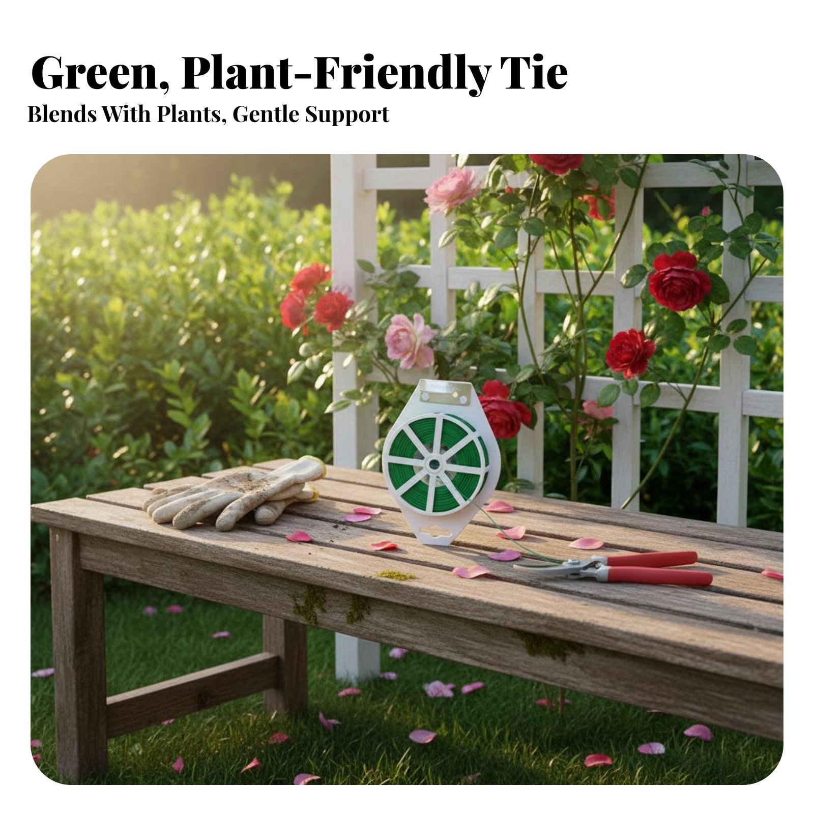 Plant Support Wire Roll Rustpr - Garden Wire Twist Tie review and price
