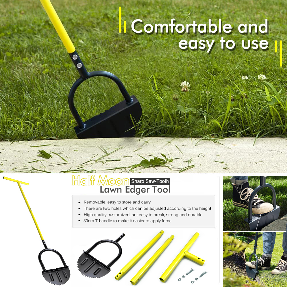 Manual Steel Edger Lawn Shovel - Gardening Tools Spade review and price