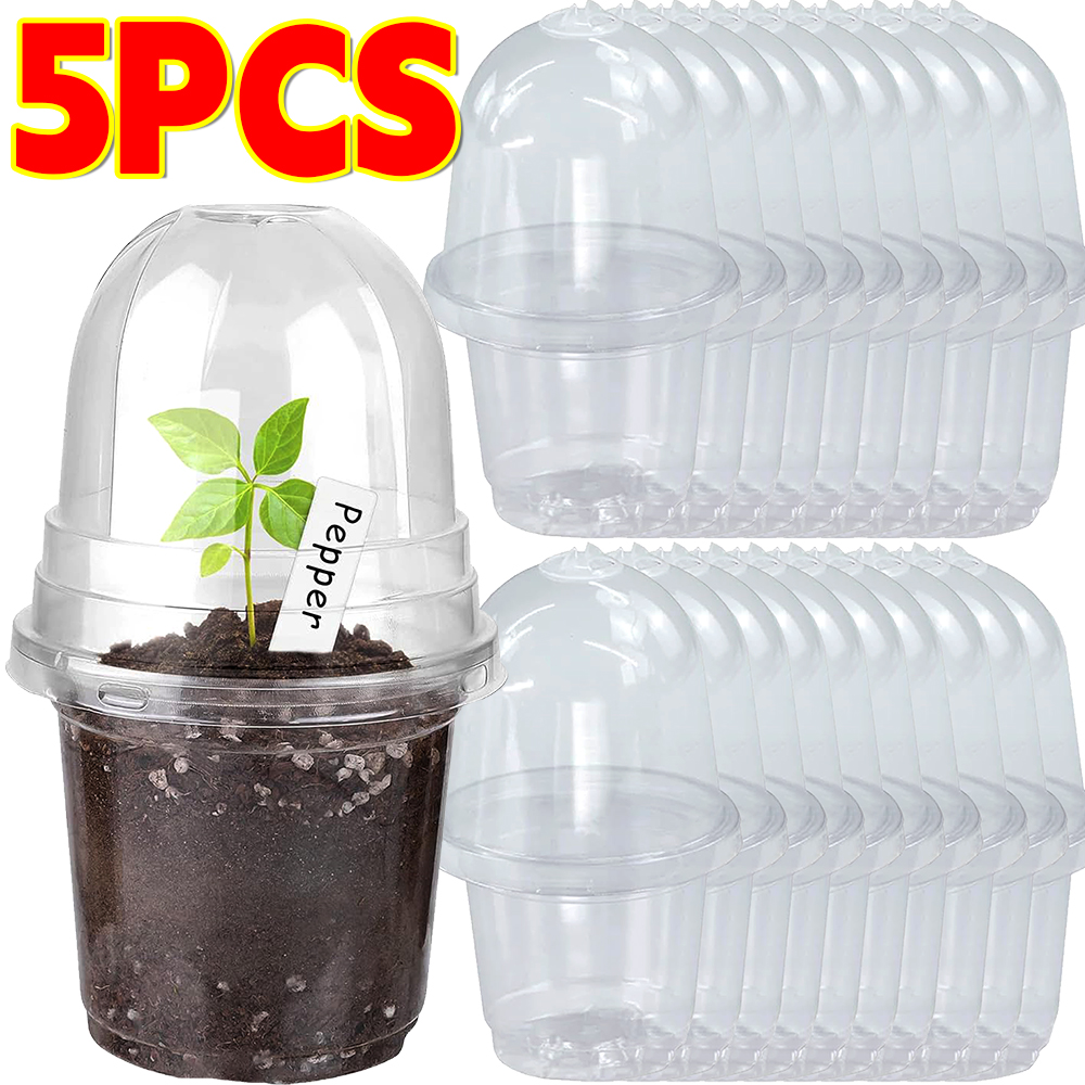 Pastic Seed Stater Cup with Co - Propagation Tray Dome review and price