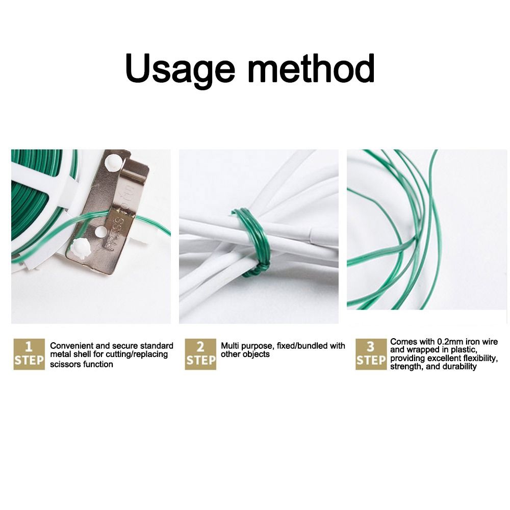 20/50/100m Garden Cable Ties P - Garden Wire Twist Tie review and price