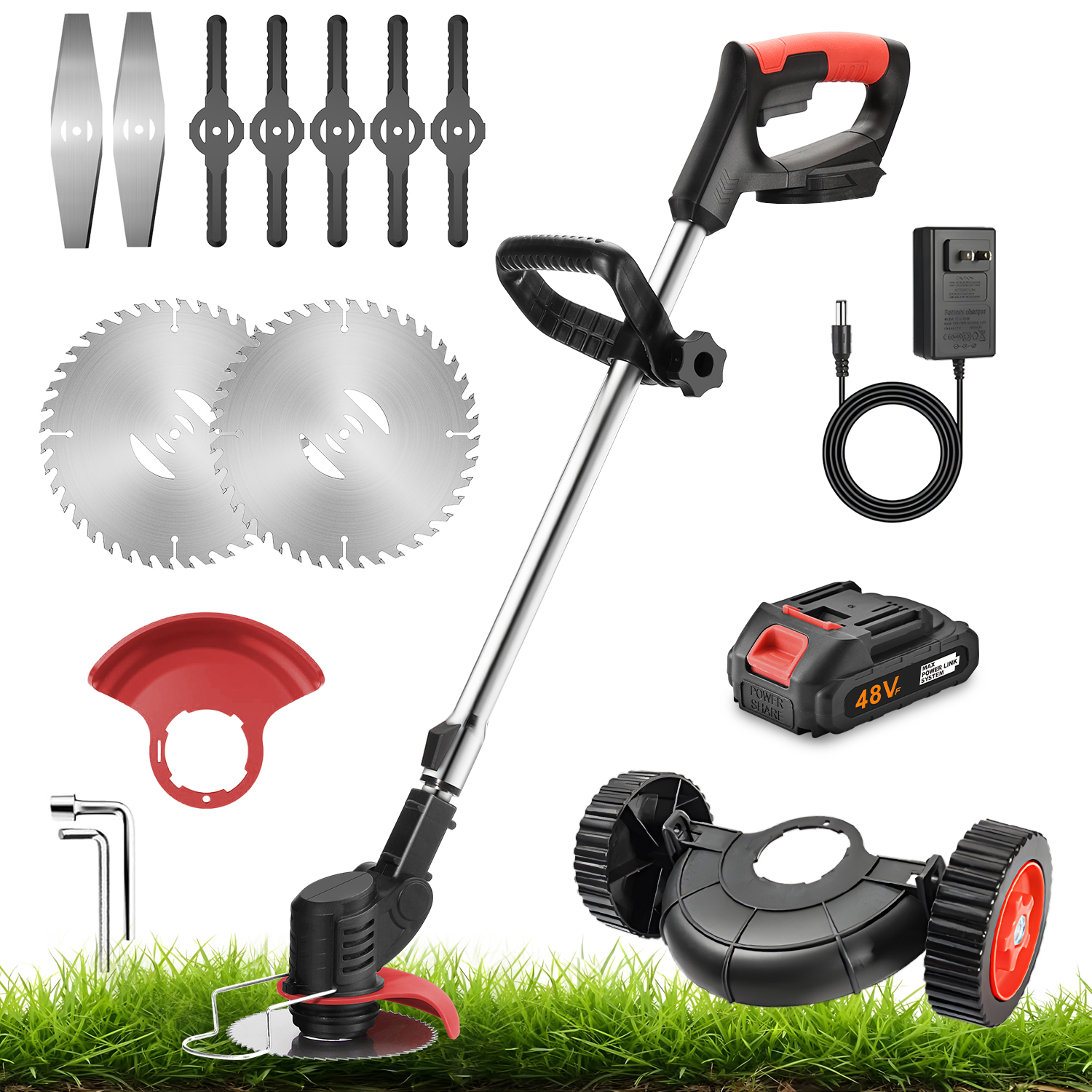 Lithium Electric Grass Trimmer - Gardening Tools Lawn Mower review and price