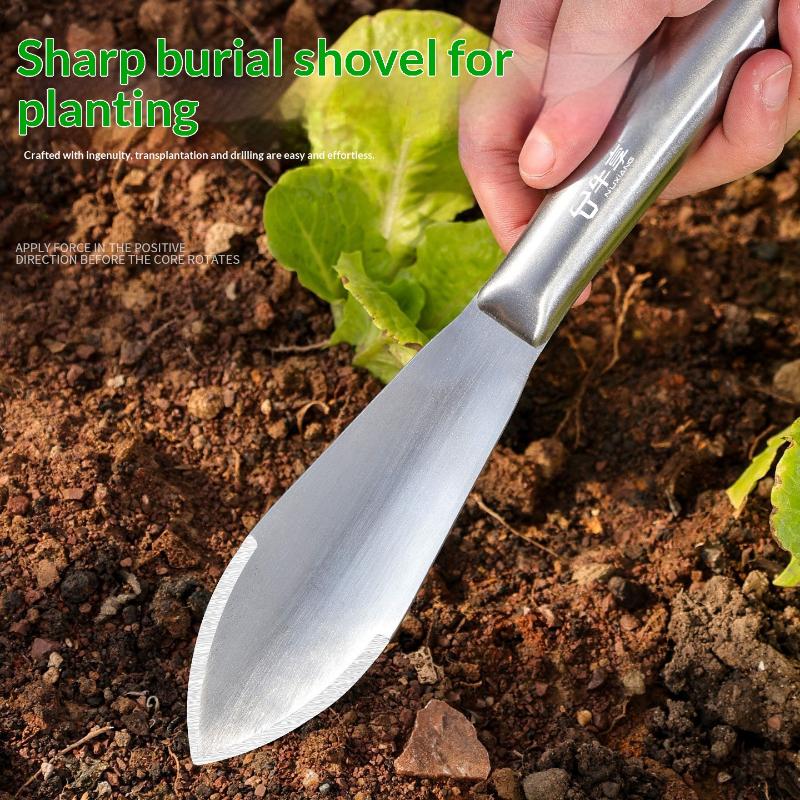 【BA】Thickened Stainless Steel  - Gardening Tools Spade review and price