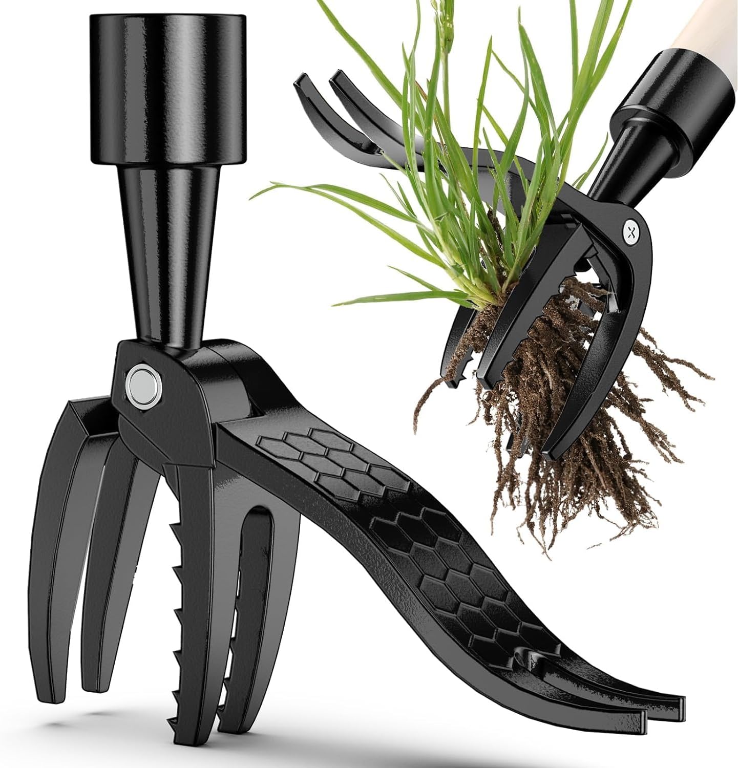 Stand Up Weed Puller Tool Deta - Weed Puller review and price