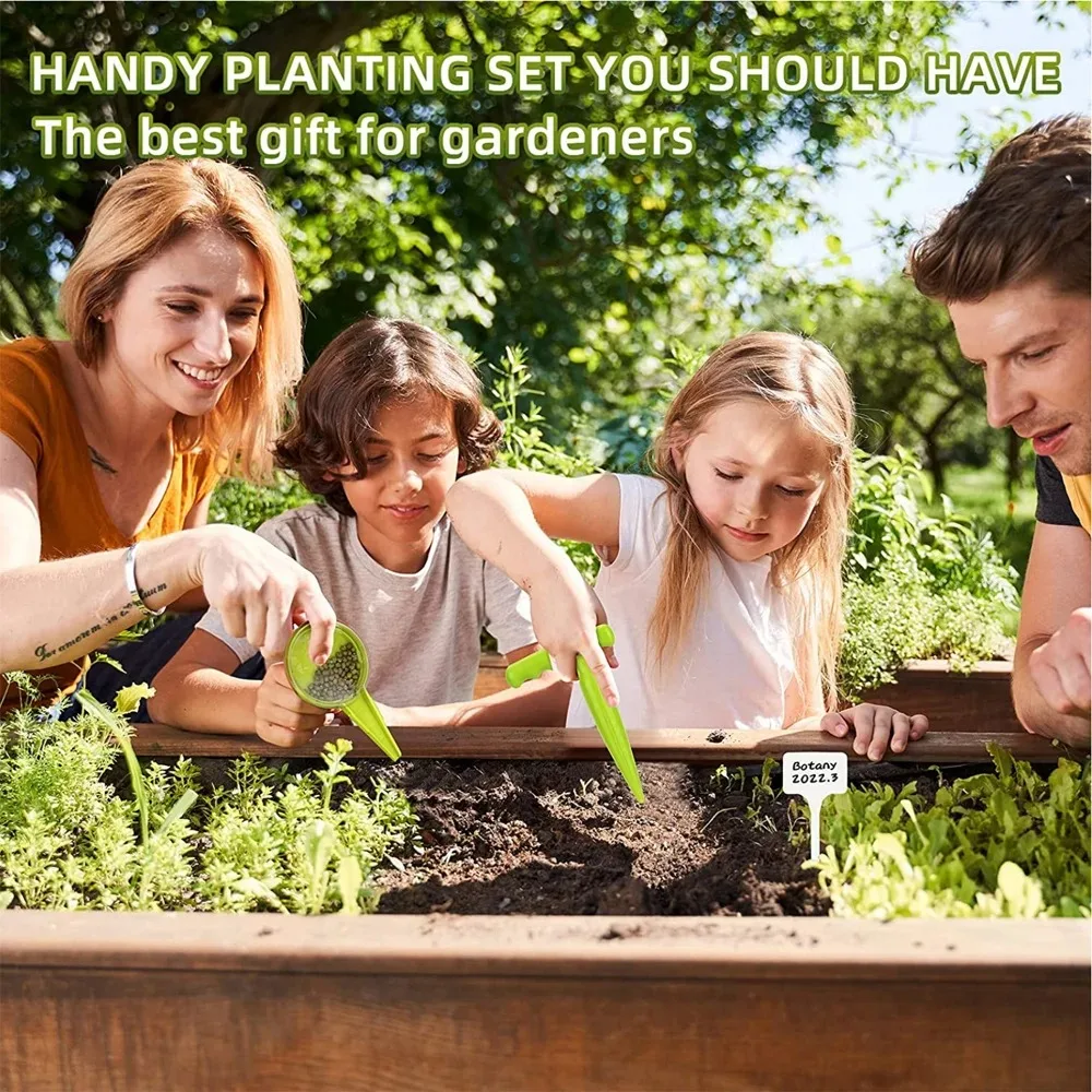 12pcs Seed Dispenser Planter T - Gardening Tools Labeled review and price