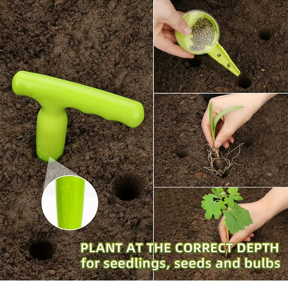 12pcs Seed Dispenser Planter T - Gardening Tools Labeled review and price