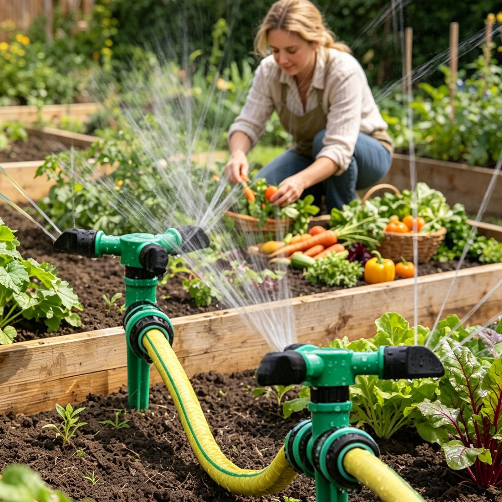 Automatic Rotating Water Sprin - Gardening Tools For Home review and price