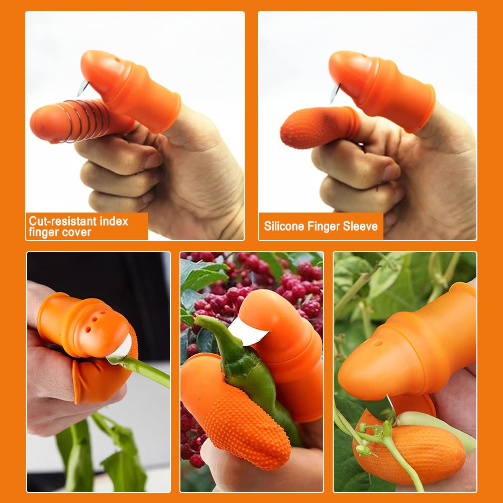 Gardening Silicone Thumb Knife - Harvest Knife Garden review and price