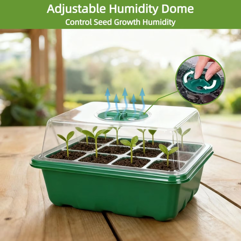Seed Starter Tray Mini Greenho - Propagation Tray Dome review and price