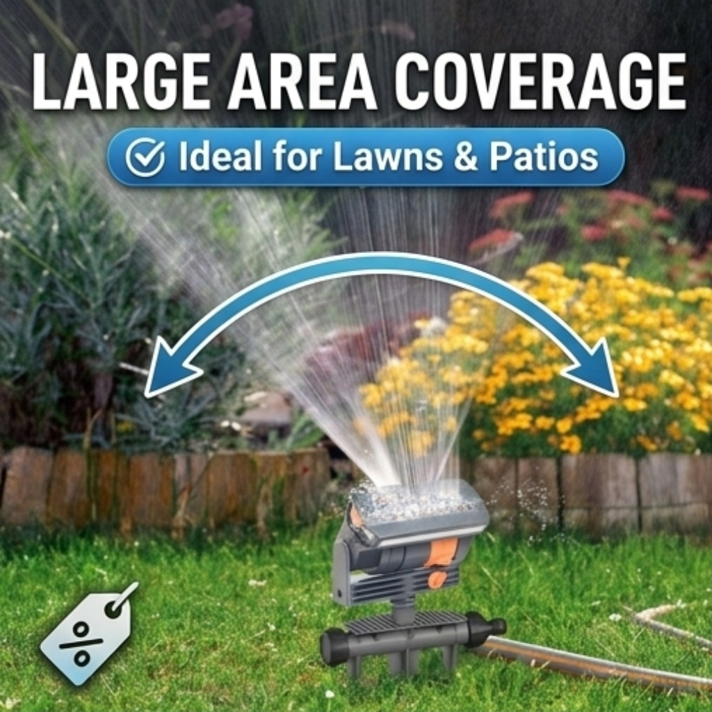Automatic Oscillating Sprinkle - Gardening Tools For Home review and price