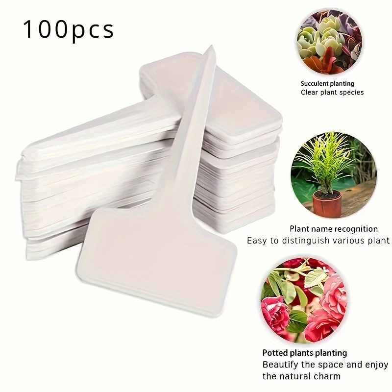 20/120pcs Durable T-Shaped Pla - Gardening Tools Labeled review and price