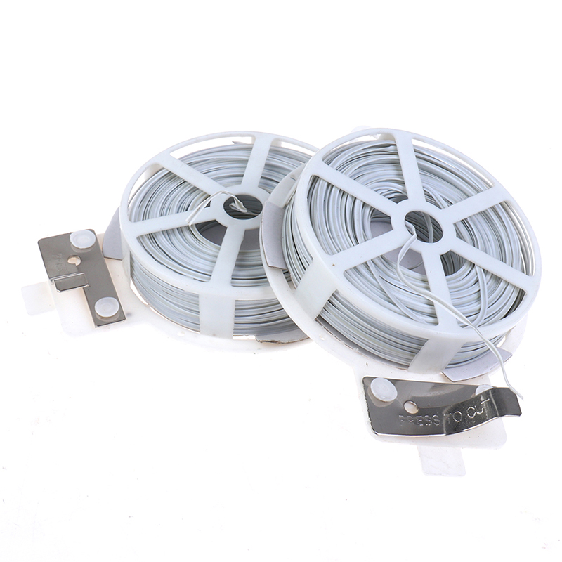 1PCS (50m) White Multi-Functio - Garden Wire Twist Tie review and price