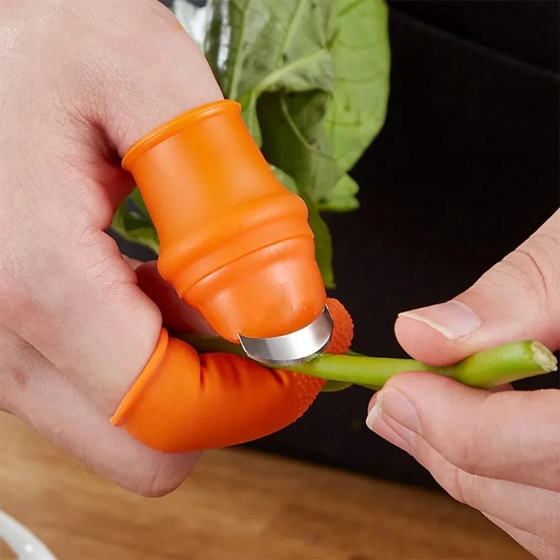 6pcs Finger Protector Silicone - Harvest Knife Garden review and price