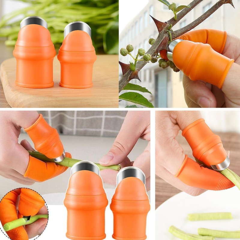 6pcs Finger Protector Silicone - Harvest Knife Garden review and price