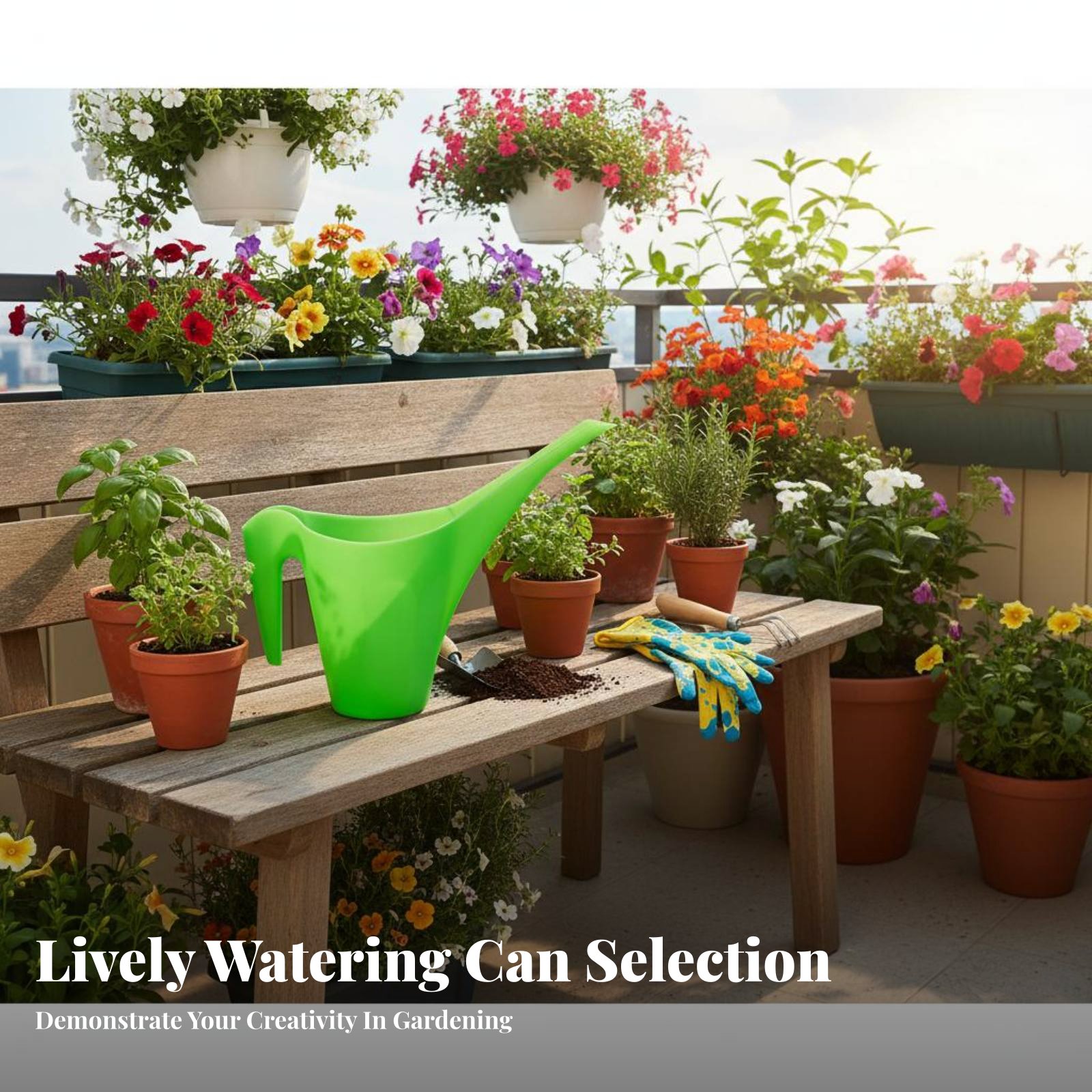 Plastic Watering Can with Spri - Watering Can Long Spout review and price