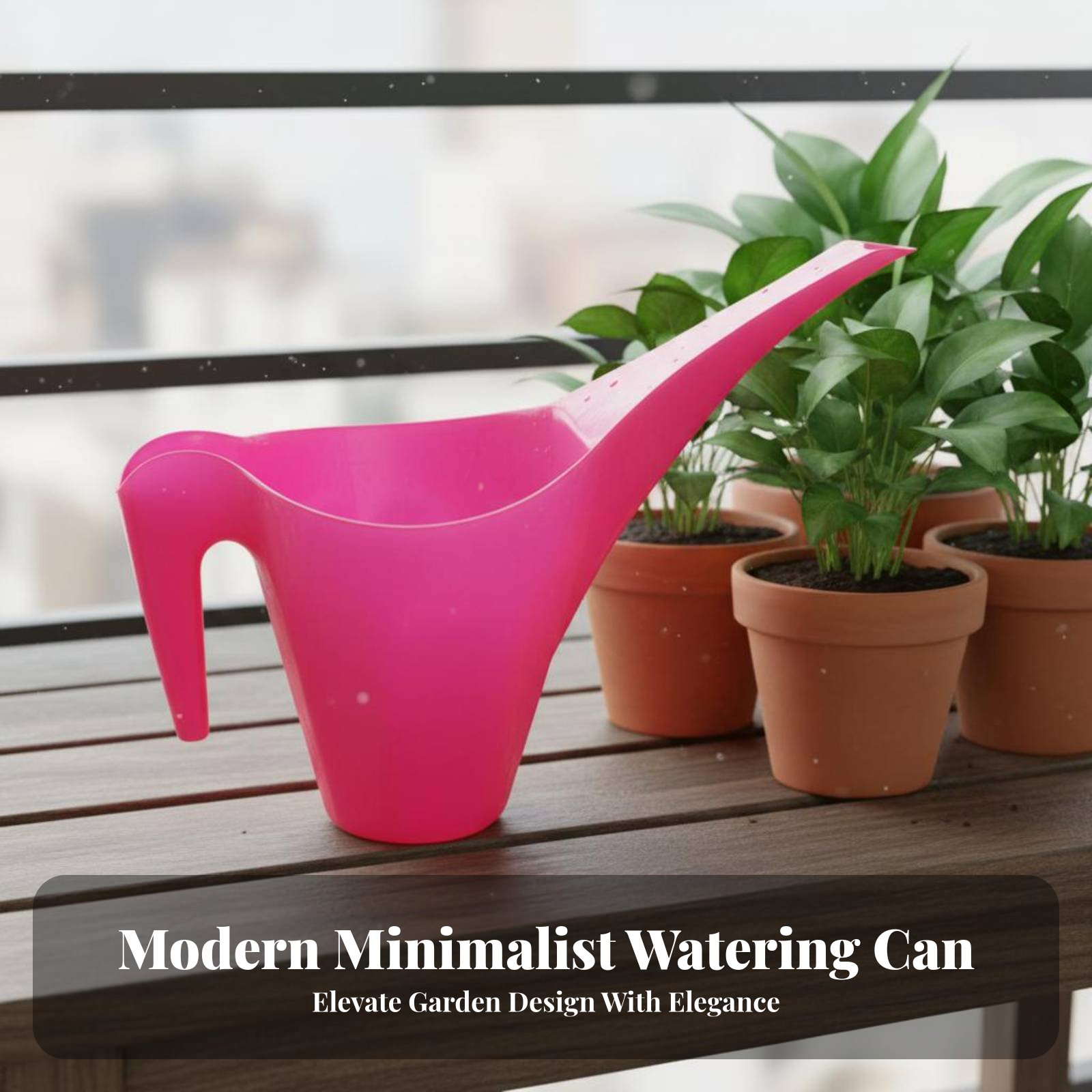 Plastic Watering Can with Spri - Watering Can Long Spout review and price