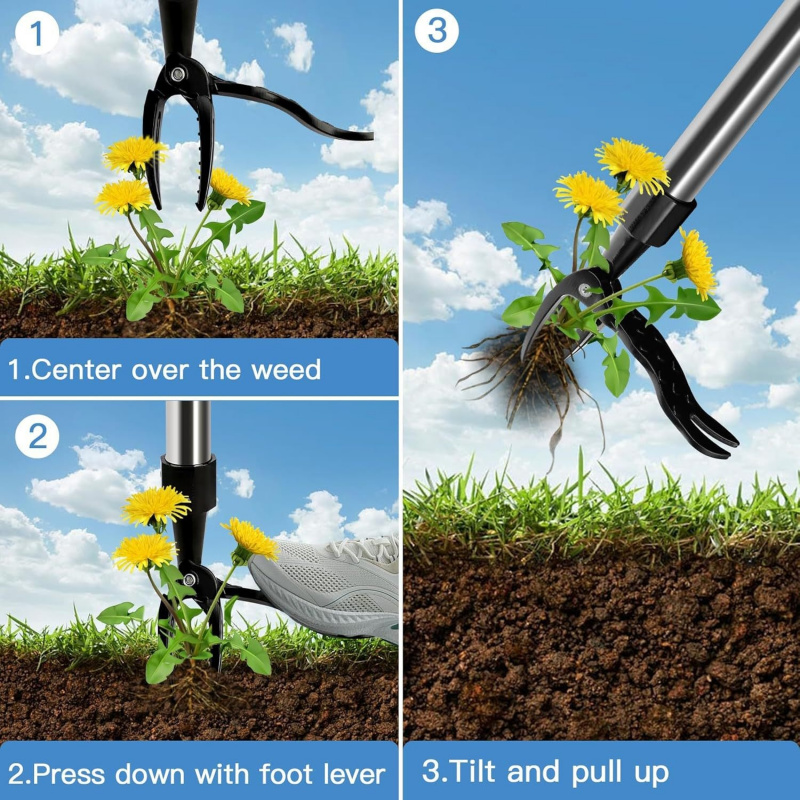 Weeding tool，Stand-up manual w - Weed Puller review and price