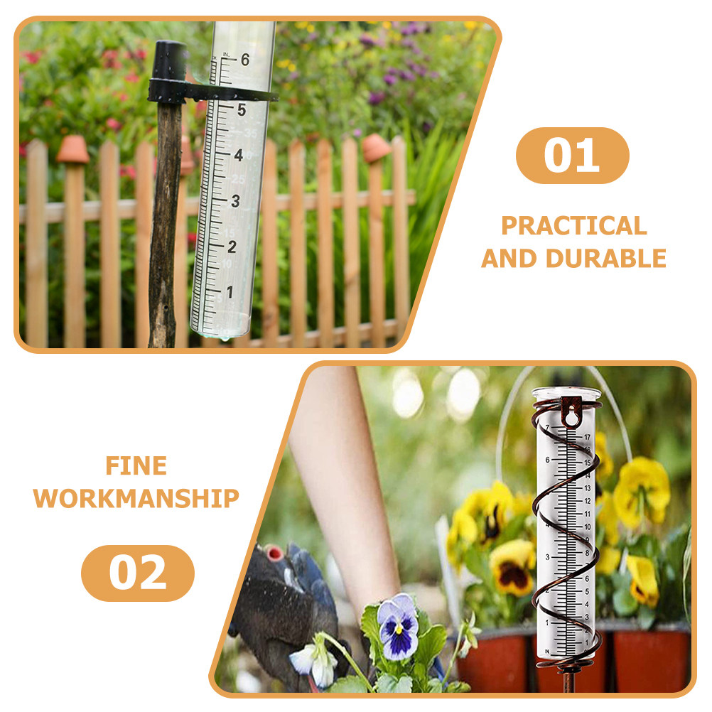 4Pcs Professional Rain Gauge T - Gardening Tools For Home review and price