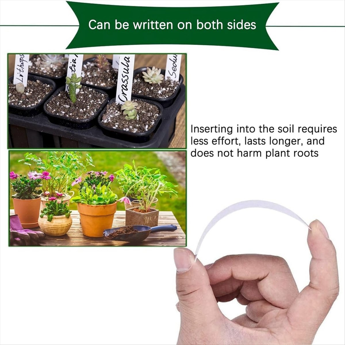 REST Plant Labels for Outdoor  - Gardening Tools Labeled review and price