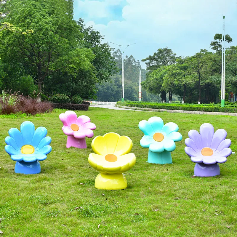 Sunflower flower shaped seat,  - Gardening Tools Sketch review and price