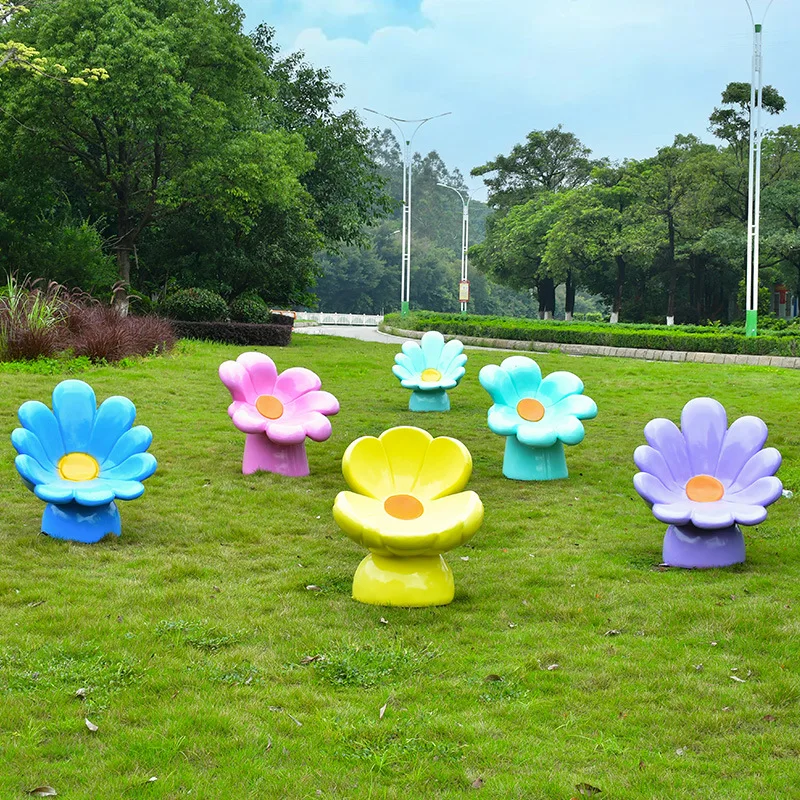 Sunflower flower shaped seat,  - Gardening Tools Sketch review and price