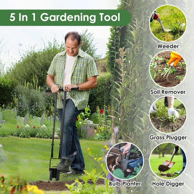Multifunctional Bulb Planter T - Gardening Tools Long Handle review and price