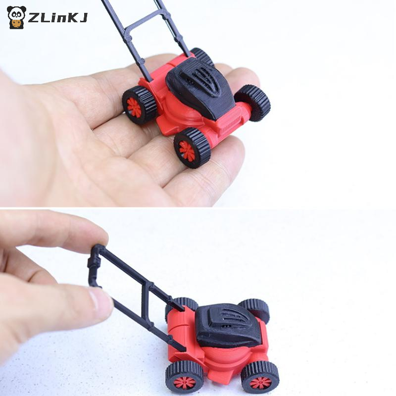 ▶1Pc 1:12 1:18 Dollhouse Lawn  - Gardening Tools Lawn Mower review and price