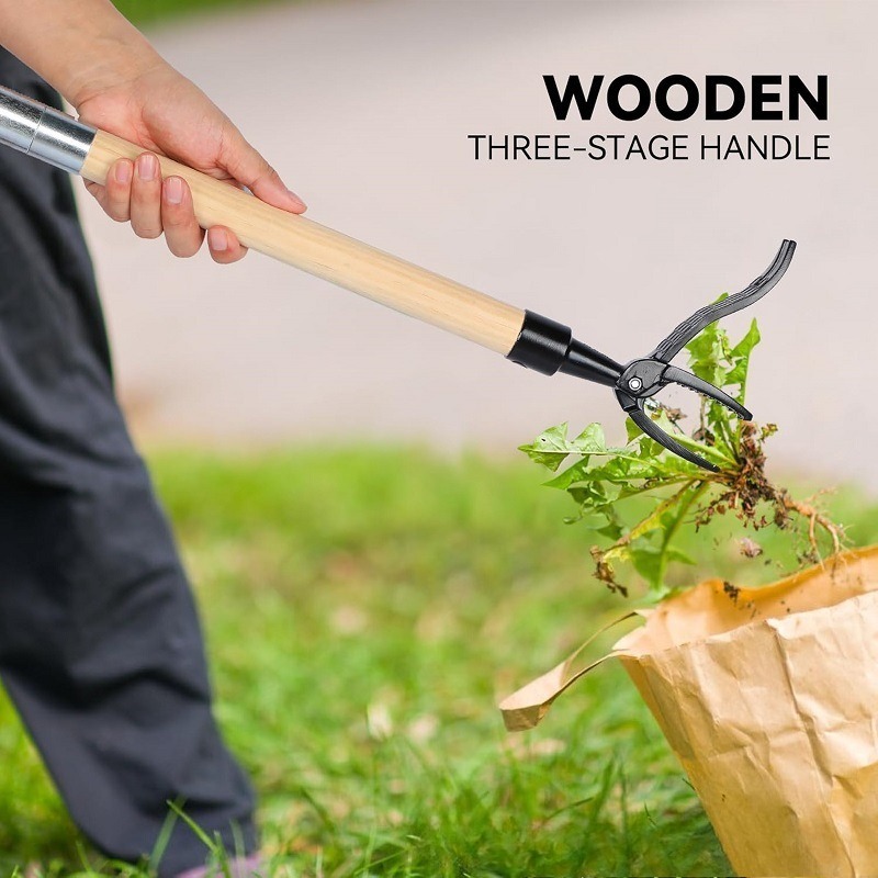Standing Weed Puller Tool - Ad - Weed Puller review and price