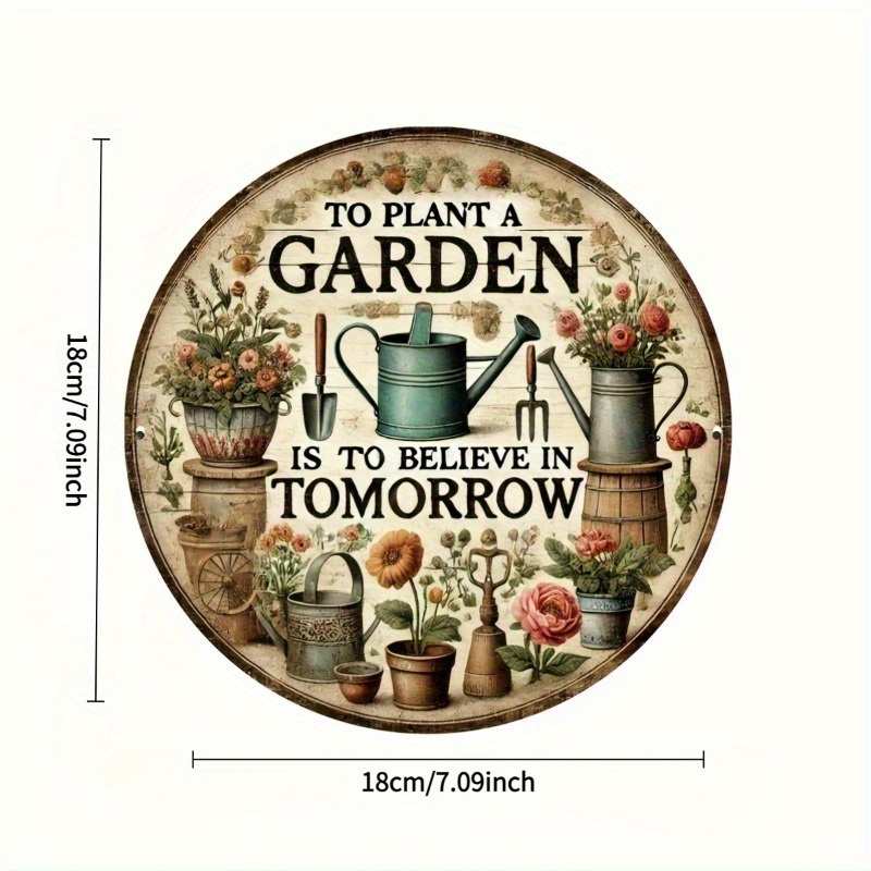 2D Flat, Rustic Farmhouse Wood - Gardening Tools For Home review and price