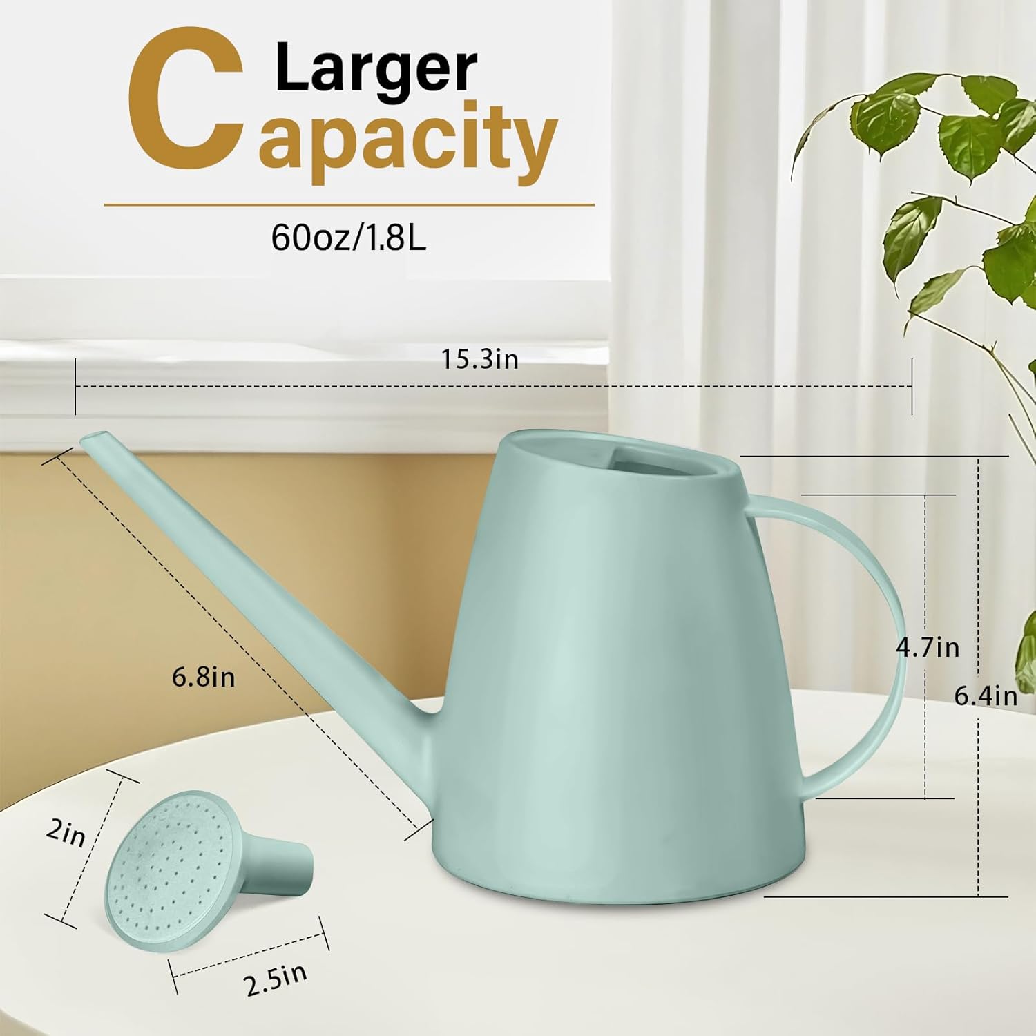 Plastic Watering Can for Indoo - Watering Can Long Spout review and price