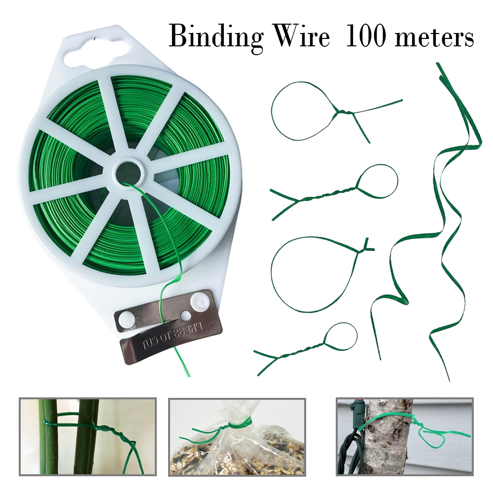1-3pcs 100M Garden Twist Ties  - Garden Wire Twist Tie review and price