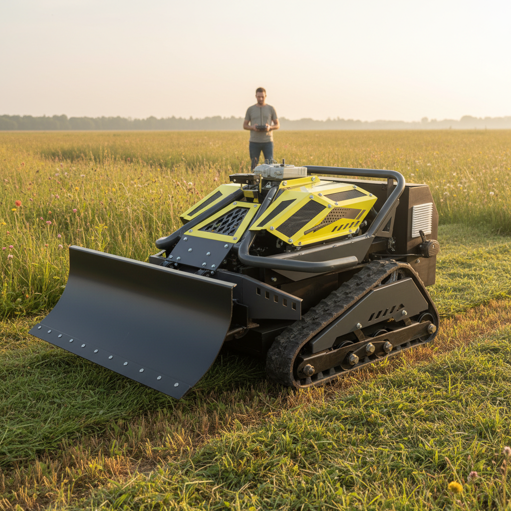 Hot Sale Cordless Remote Contr - Gardening Tools Lawn Mower review and price