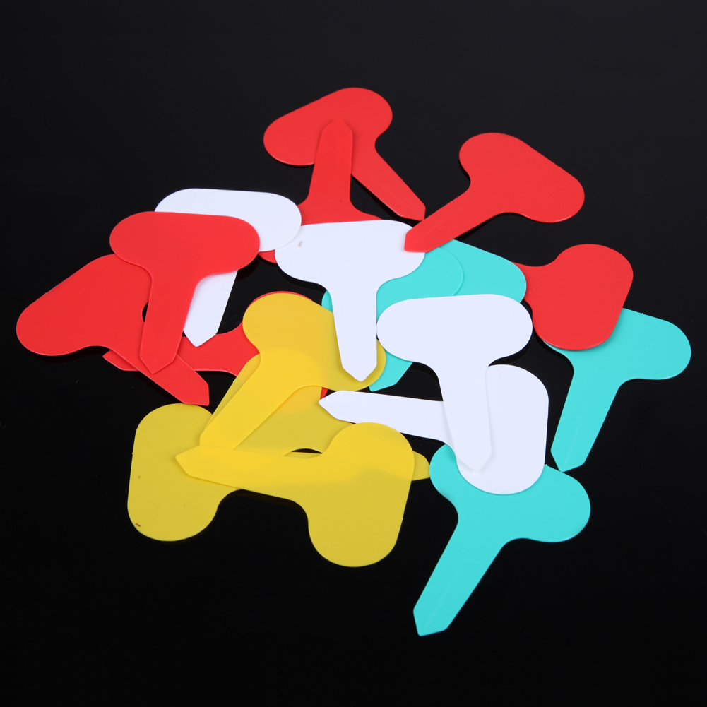 100Pcs T-Shape Plastic Plant T - Gardening Tools Labeled review and price