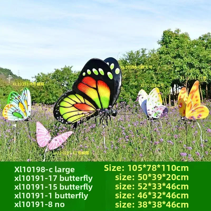 Outdoor butterfly sculpture si - Gardening Tools Sketch review and price