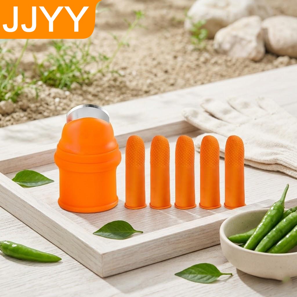 6PCS Silicone Thumb Knife Set  - Harvest Knife Garden review and price