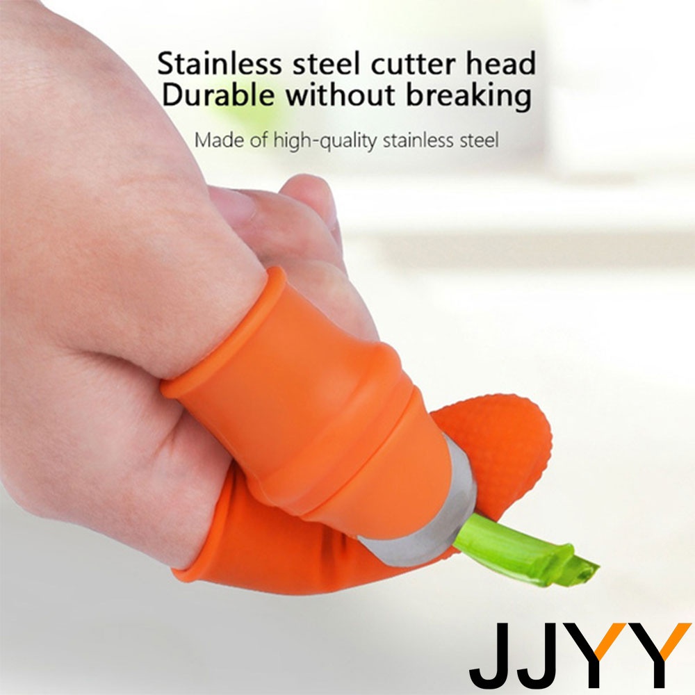 6PCS Silicone Thumb Knife Set  - Harvest Knife Garden review and price