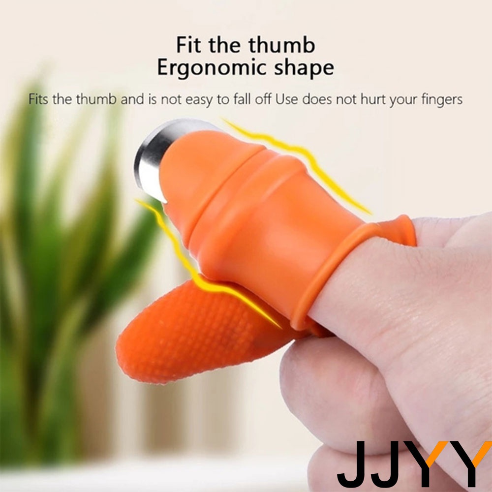 6PCS Silicone Thumb Knife Set  - Harvest Knife Garden review and price