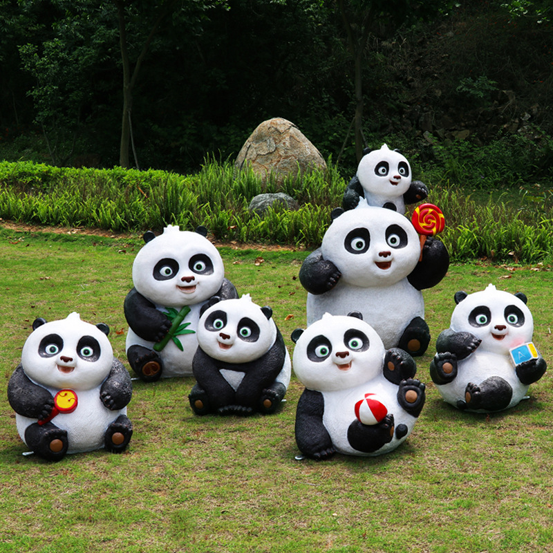 cartoon, cute panda animal scu - Gardening Tools Sketch review and price