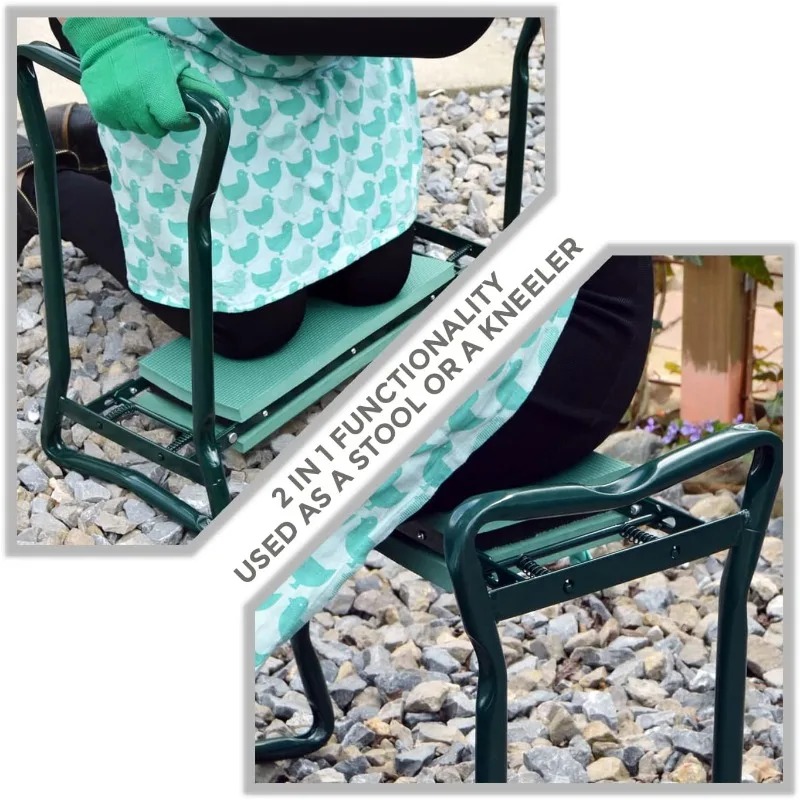 Hot Sale 2-in-1 Folding Garden - Gardening Tools Kit For Sale review and price