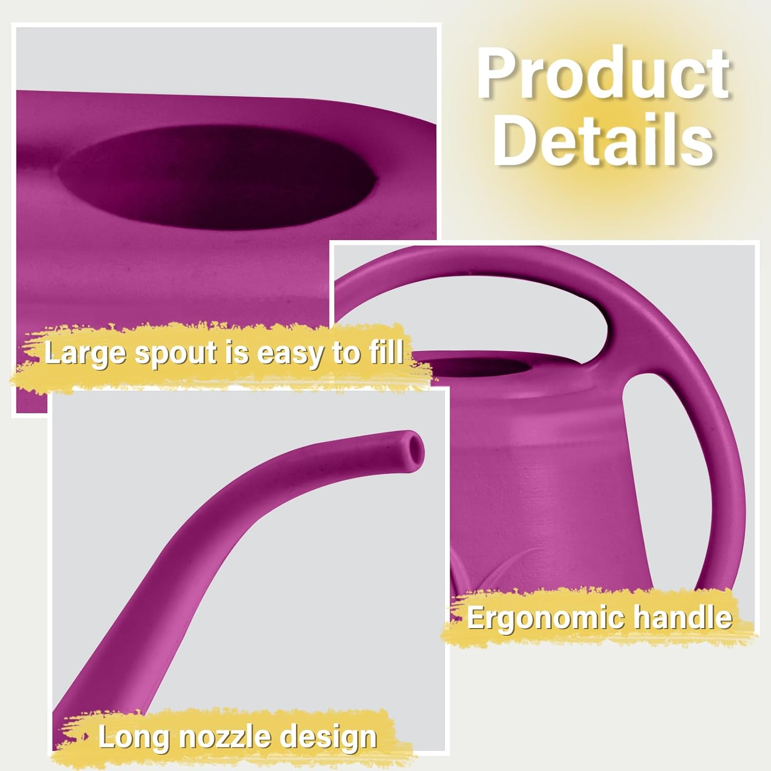 1/2 Gallon Watering Can with L - Watering Can Long Spout review and price